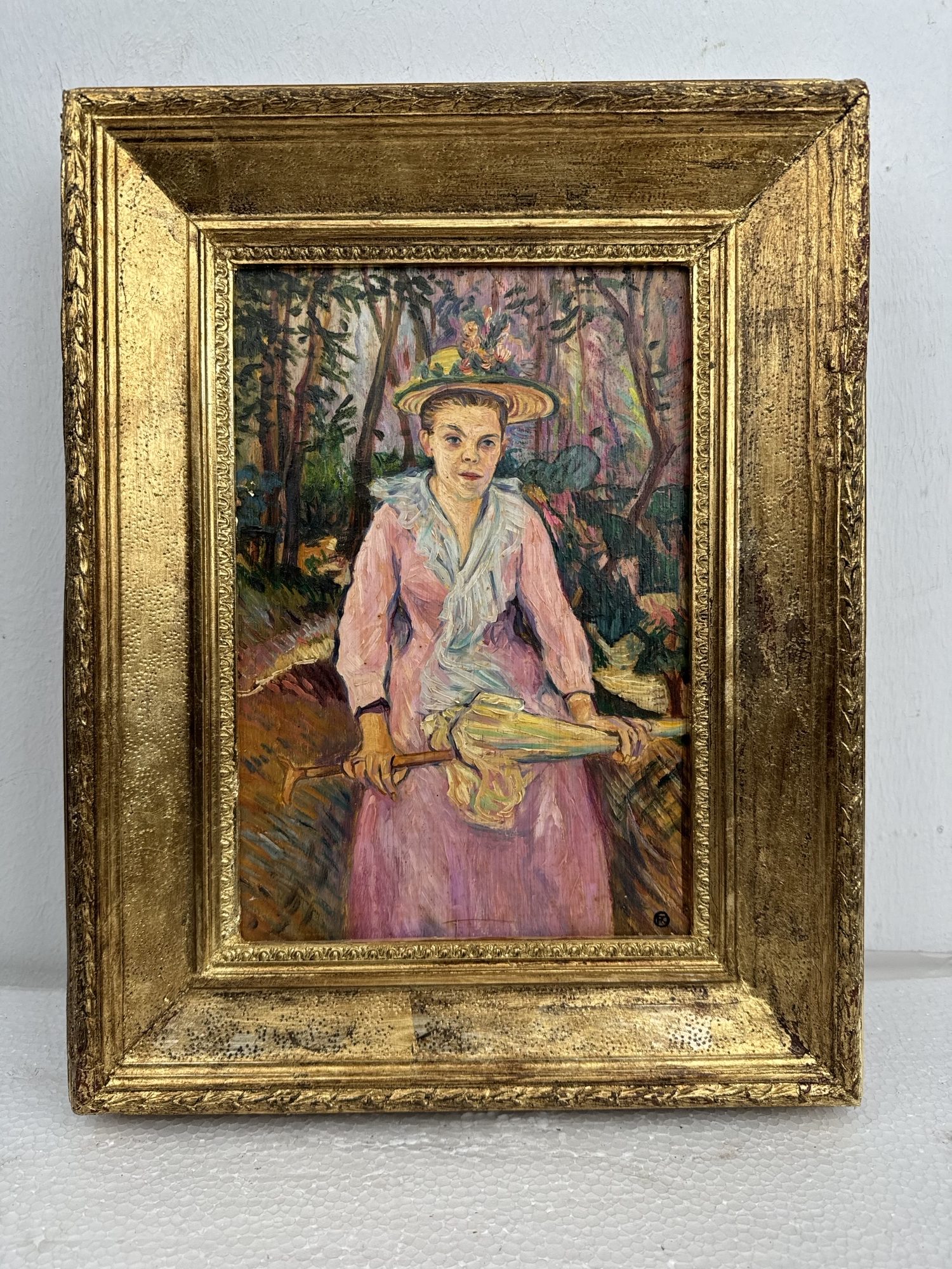 Impressive Toulouse-Lautrec Oil